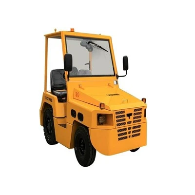 Tracteur à bagages d'aéroport